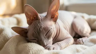 Jak pečovat o kočku sphynx - ilustrační foto