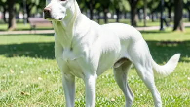 Argentinská doga péče a chov - ilustrační foto