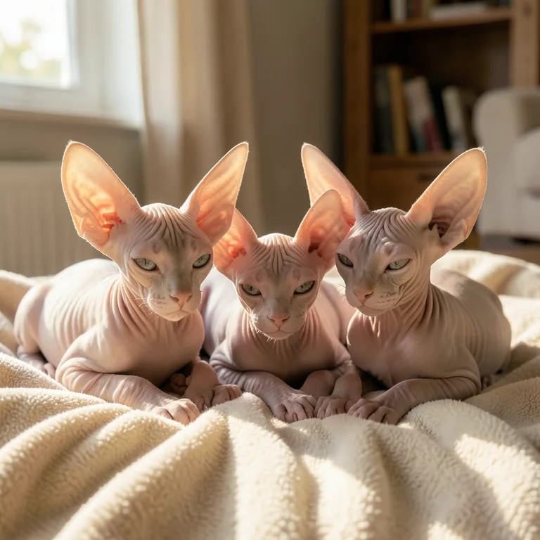Jak pečovat o donského sphynxe - ilustrační foto
