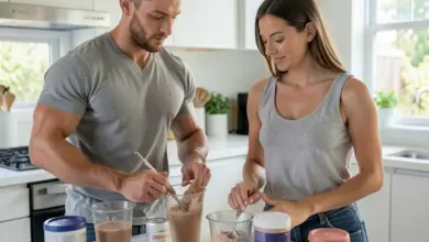 Jak a kdy užívat protein při hubnutí a nabírání svalů - ilustrační foto