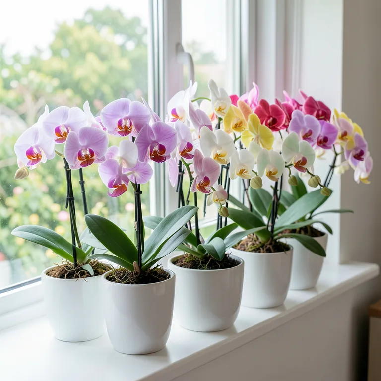 Jak pěstovat orchideje phalaenopsis správně - ilustrační foto