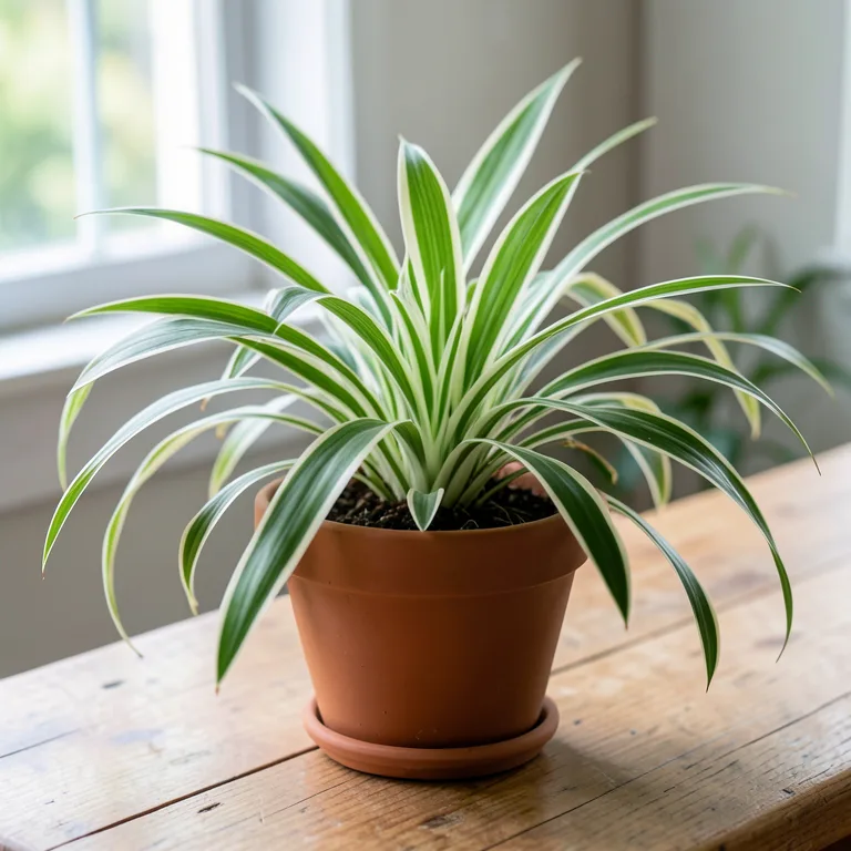 Jak pěstovat zelenec chlorophytum comosum - ilustrační foto