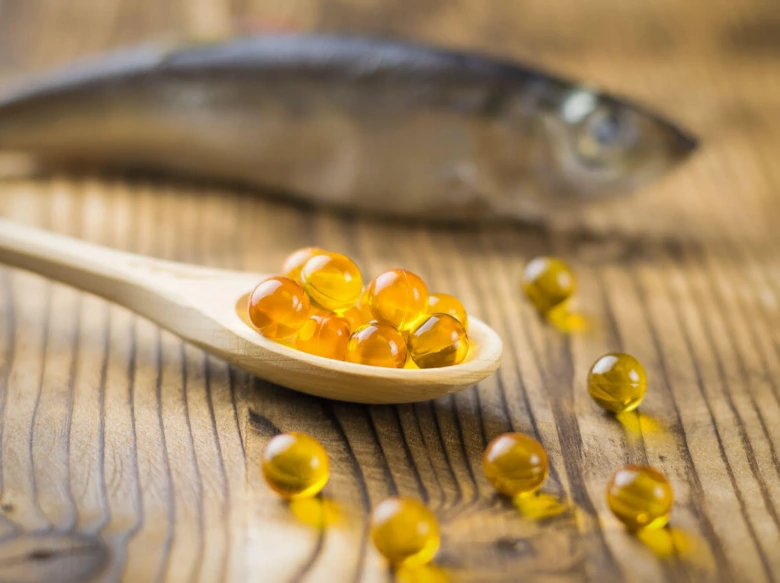 Fish oil capsules and fish
