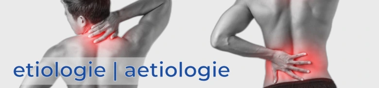Muži s bolestmi zad a krku jako ilustrace etiologie.